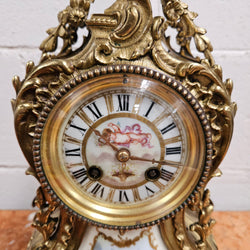 Louis XV Style French Mantle Clock | Antique & Vintage | Moonee Ponds Antiques | Australia Wide Delivery