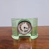 Vintage Uranium Glass Desk Clock | Antique & Vintage | Moonee Ponds Antiques | Australia Wide Delivery