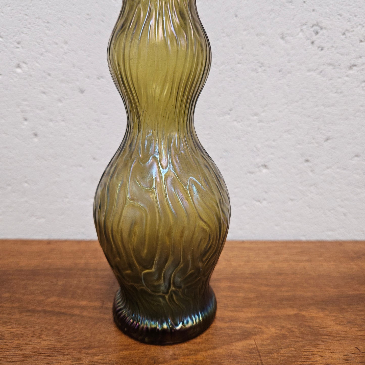 Vintage Iridescent Vintage Loetz Style Vase