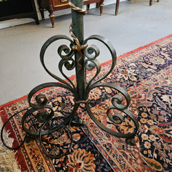 Eccentric French Wrough Iron Floor Lamp | Antique & Vintage | Moonee Ponds Antiques | Australia Wide Delivery