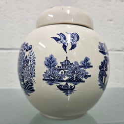 Willow Patterned English Ginger Jar | Antique & Vintage | Moonee Ponds Antiques | Australia Wide Delivery