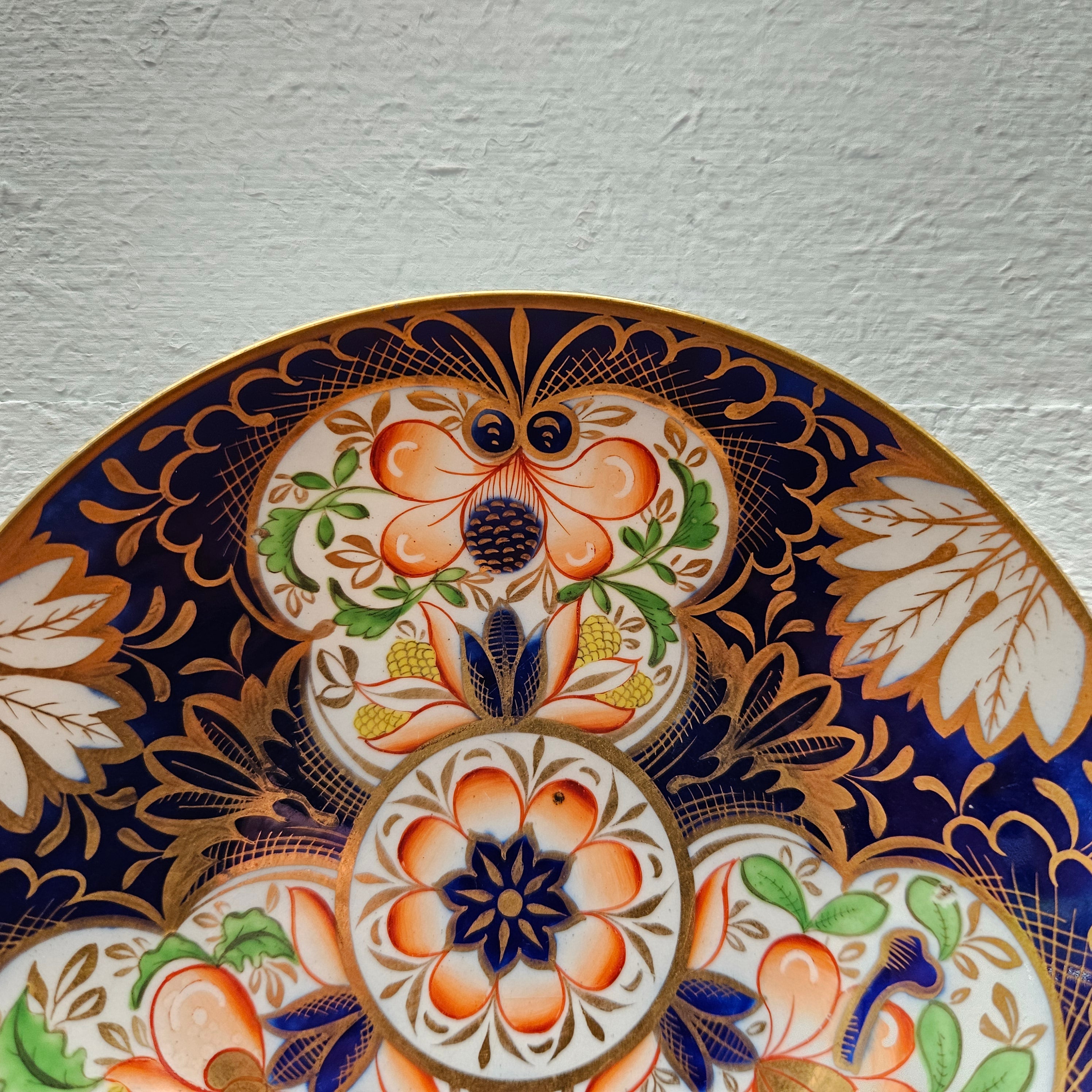 Stunning Antique Early 19th Century Coalport Imari Pattern Dish | Antique & Vintage | Moonee Ponds Antiques | Australia Wide Delivery