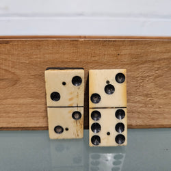 Antique Bone & Ebony Dominos Set | Antique & Vintage | Moonee Ponds Antiques | Australia Wide Delivery