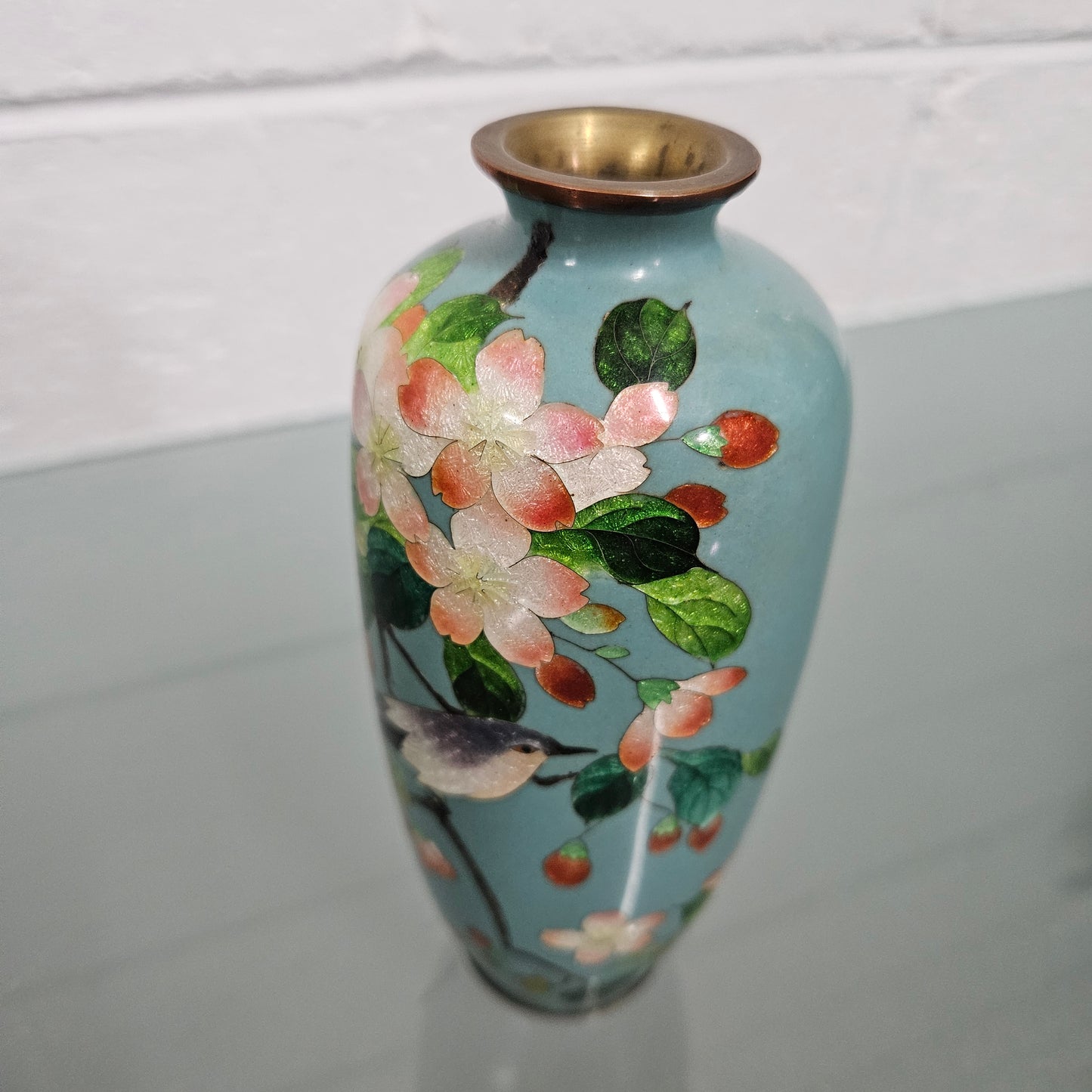 Rare Japanese Meiji Period Cloisonne Vase
