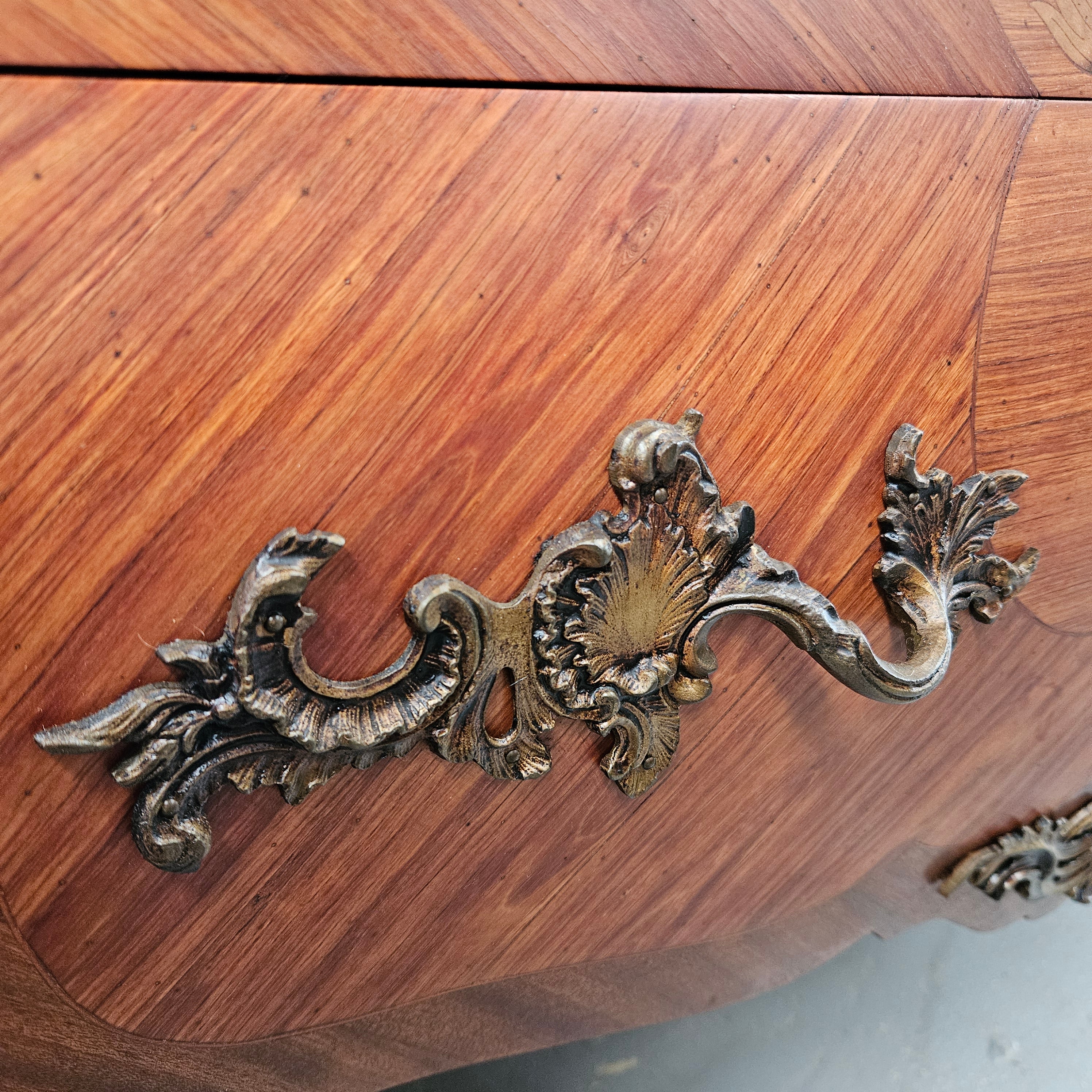 Louis 15th Style Kingwood Commode With Marble Top | Antique & Vintage | Moonee Ponds Antiques | Australia Wide Delivery