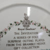 Vintage Royal Doulton Brambly Hedge "The Invitation" Plate Made in England | Antique & Vintage | Moonee Ponds Antiques | Australia Wide Delivery