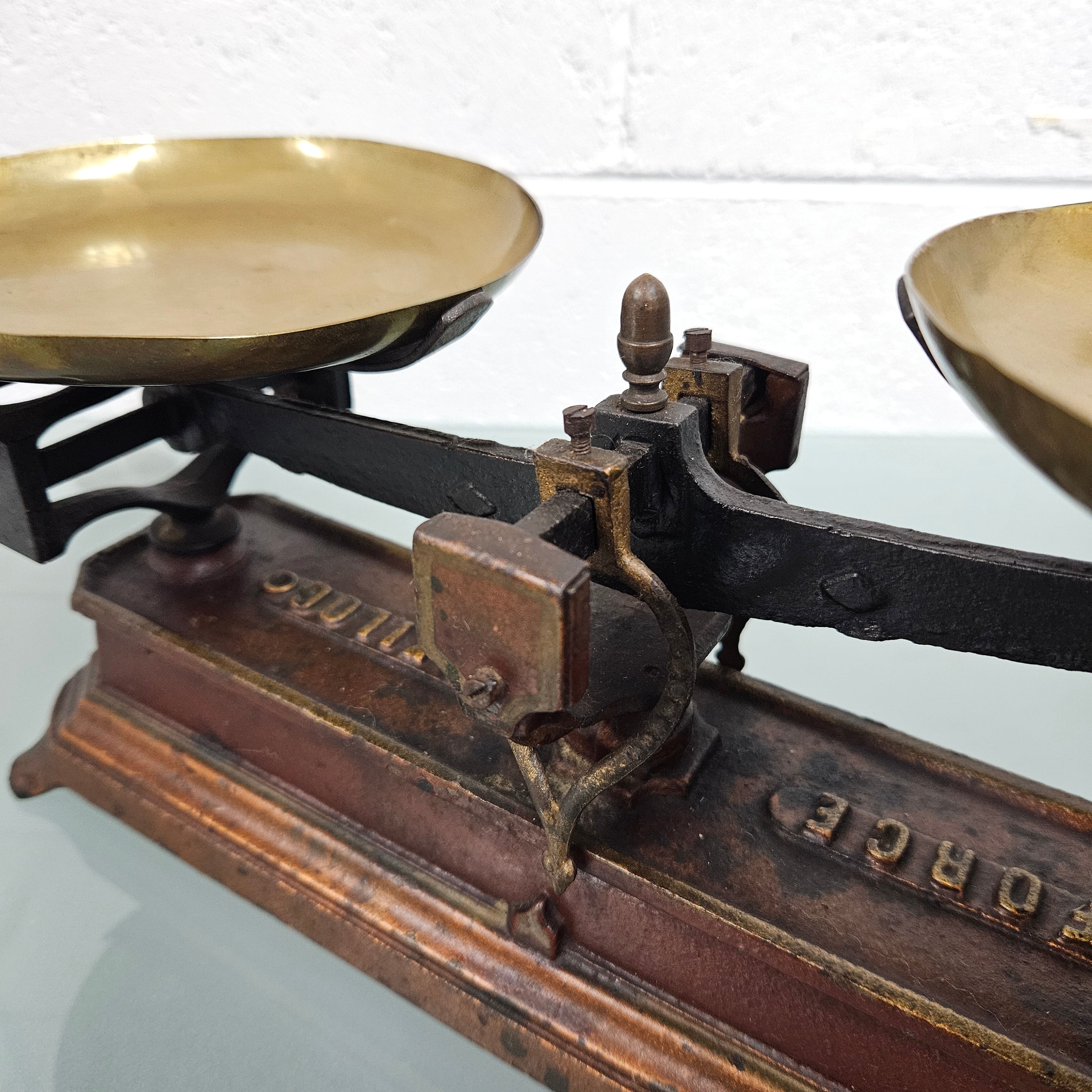 Antique 'Force' Balance Scales | Antique & Vintage | Moonee Ponds Antiques | Australia Wide Delivery