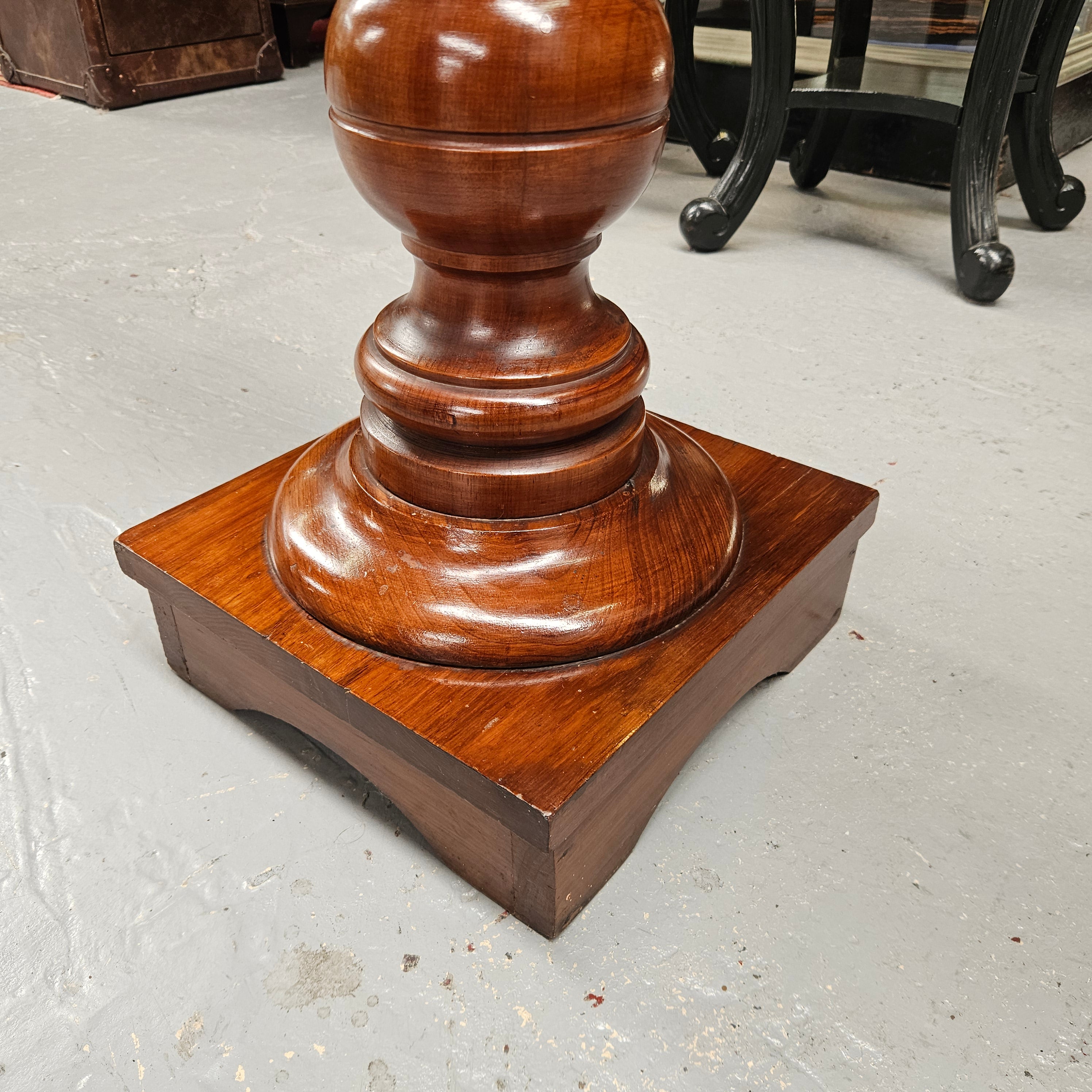 Vintage Mahogany Pedestal | Antique & Vintage | Moonee Ponds Antiques | Australia Wide