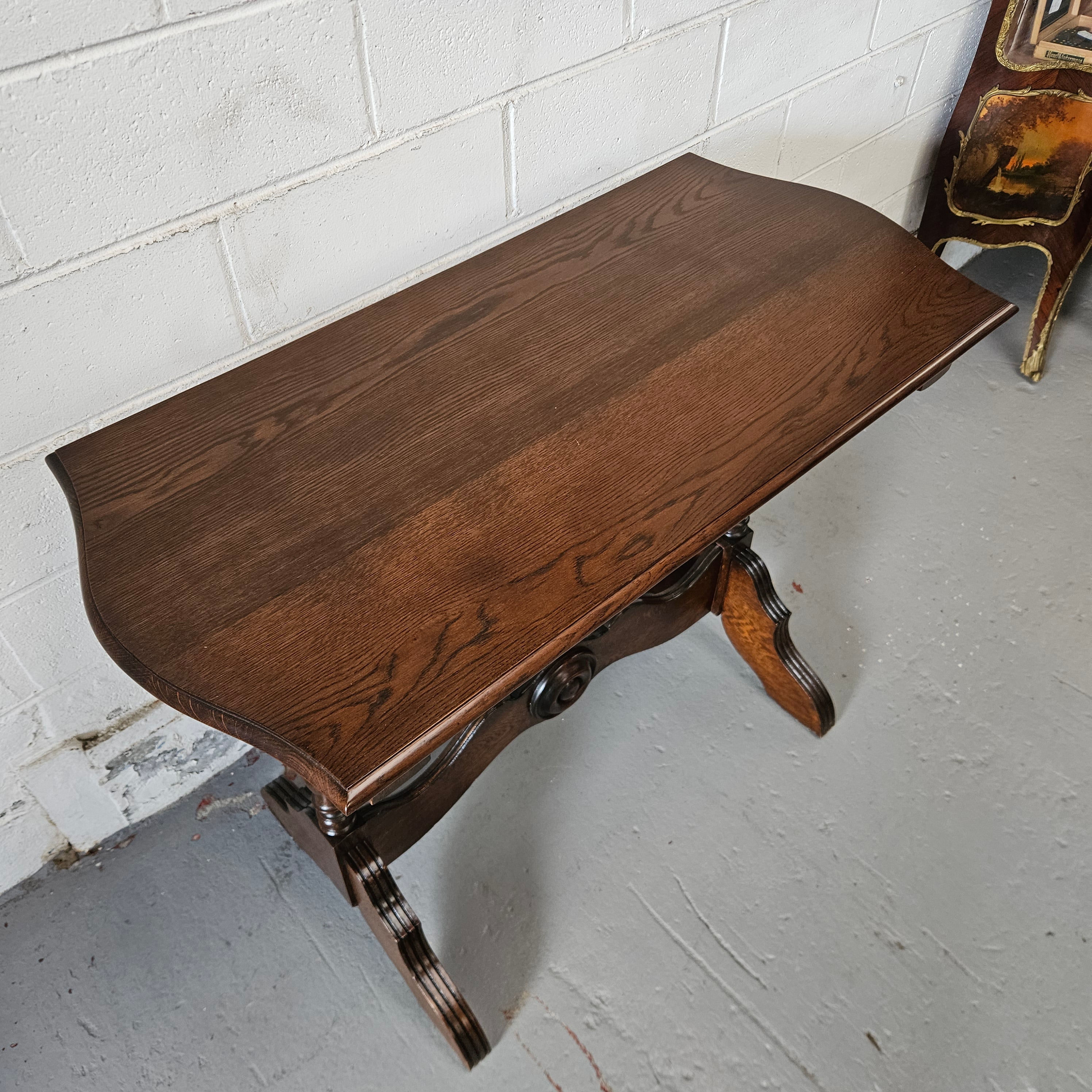 Tudor Style Oak Occasional Table | Antique & Vintage | Moonee Ponds Antiques | Australia Wide