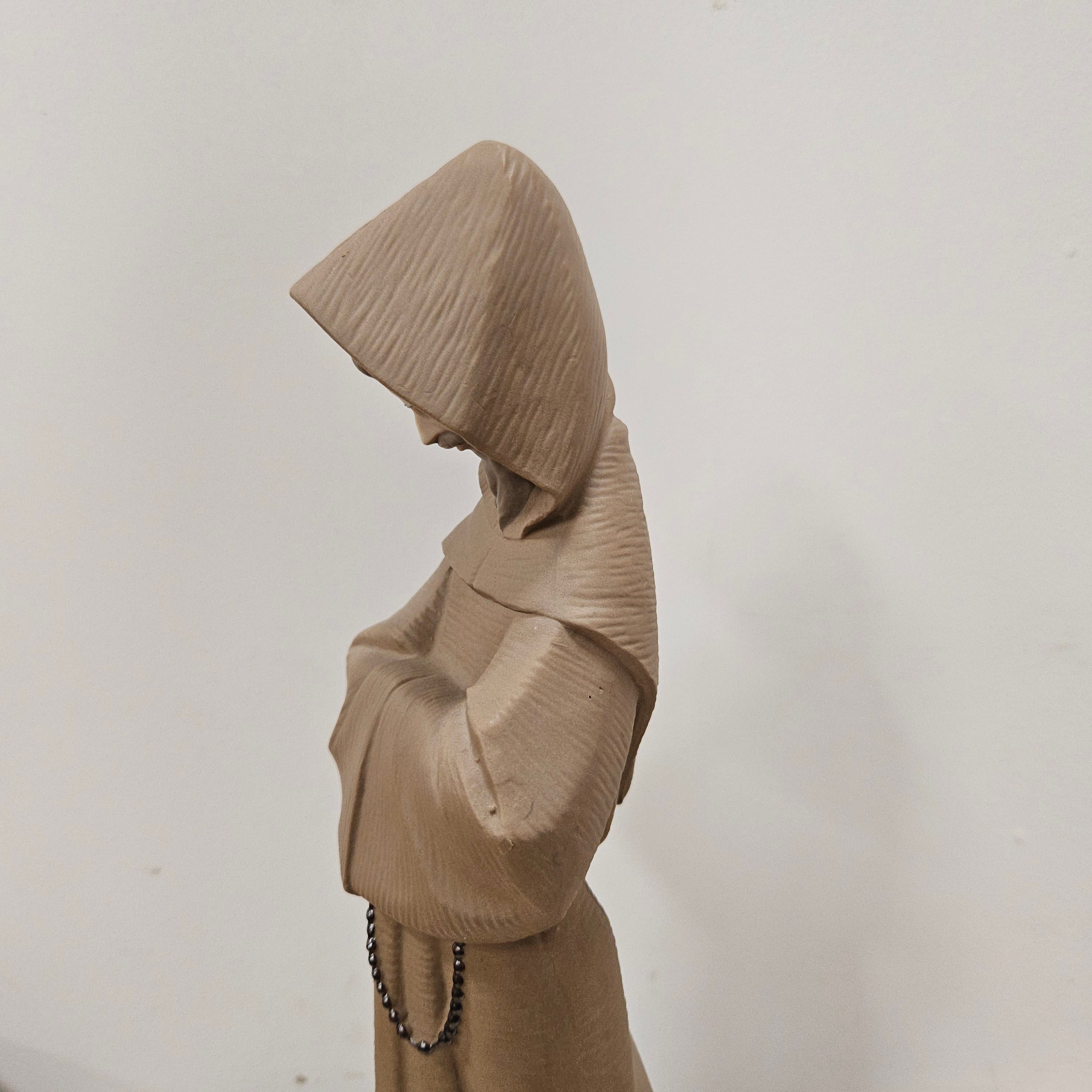 Lladro Franciscan Monk Figurine | Antique & Vintage | Moonee Ponds Antiques | Australia Wide Delivery
