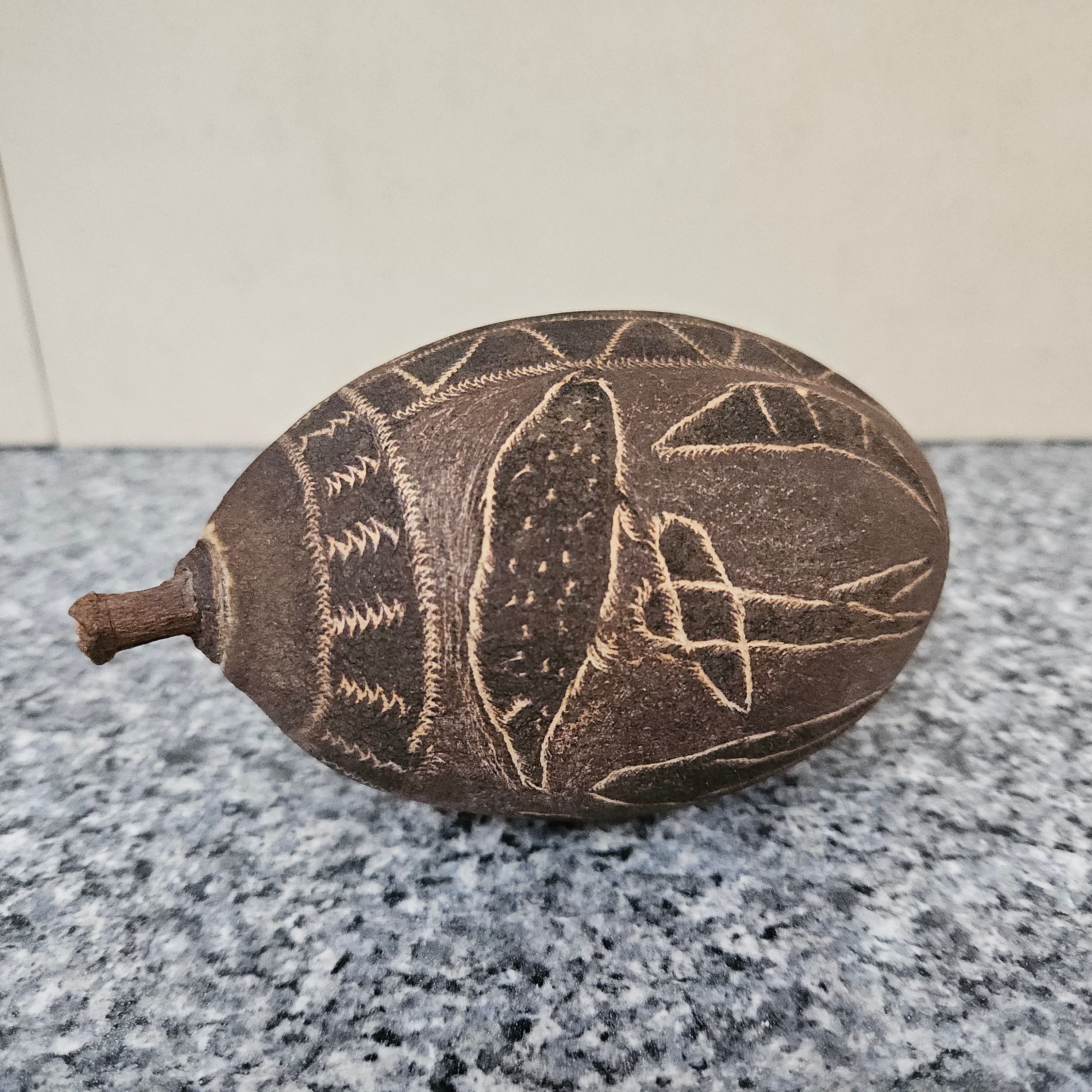 Australian Carved Boab-Treenut | Antique & Vintage | Moonee Ponds Antiques | Australia Wide Delivery