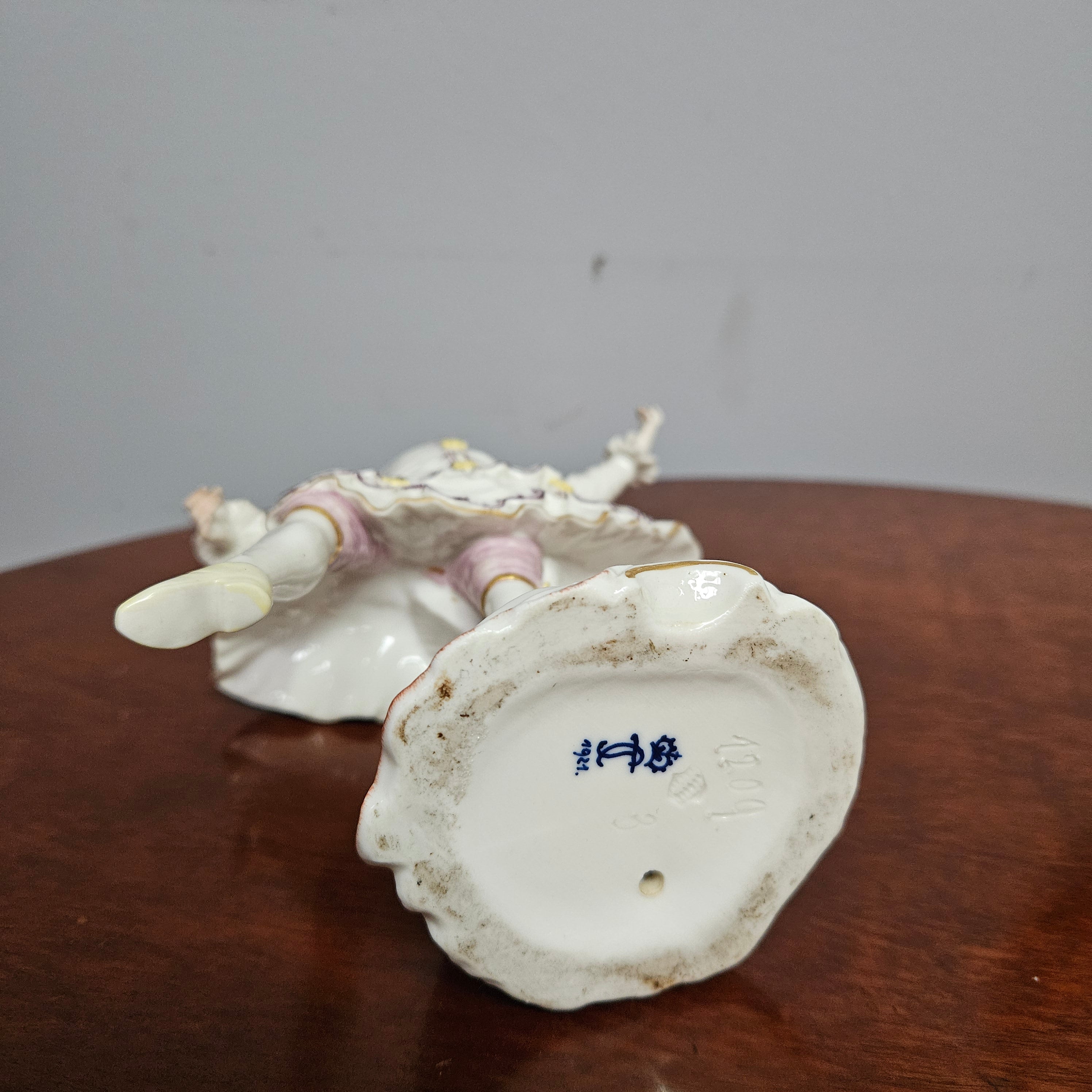 Rare Nymphenburg Antique Rococo-Style Figure
