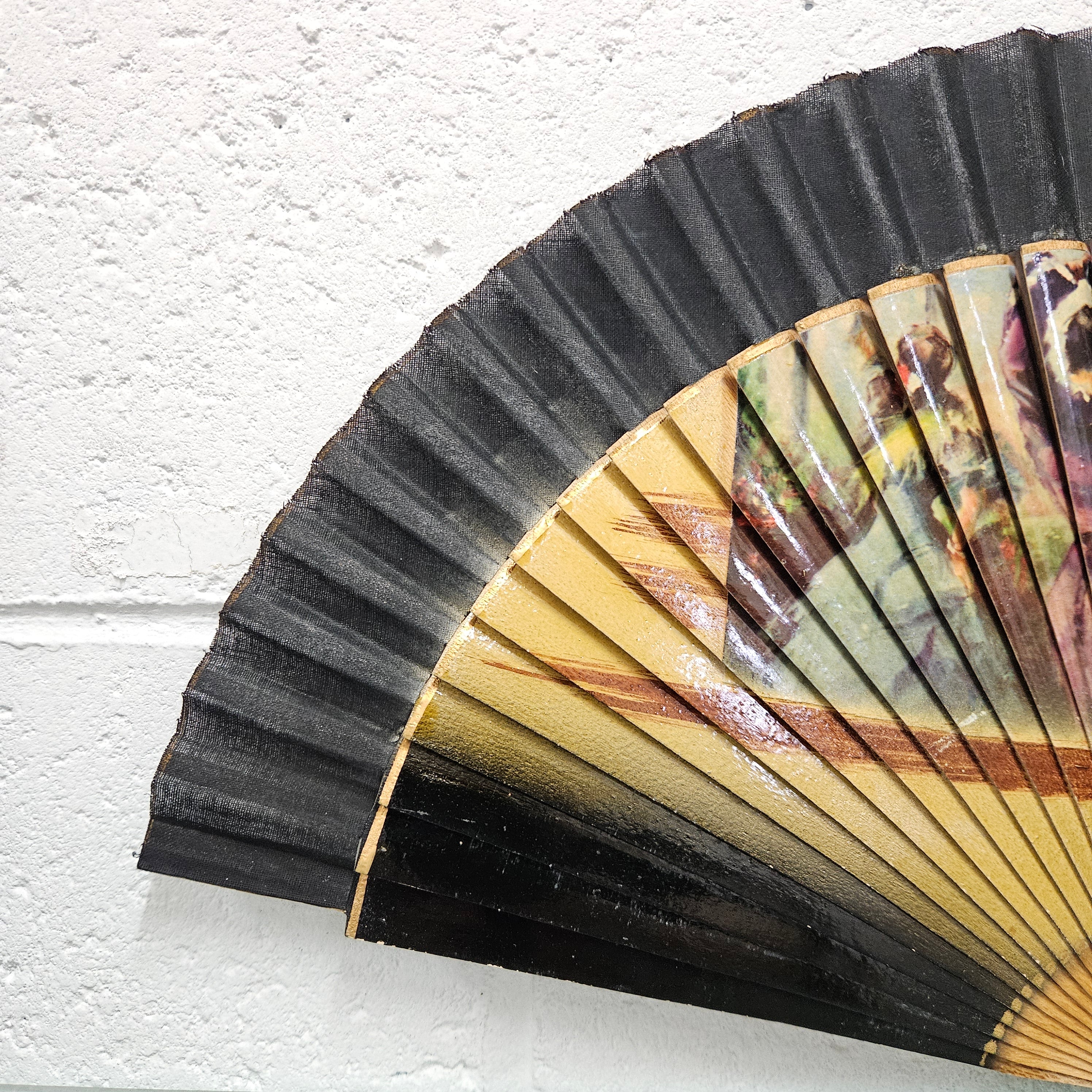 Vintage Fan Showing Spanish Dancers | Antique & Vintage | Moonee Ponds Antiques | Australia Wide Delivery