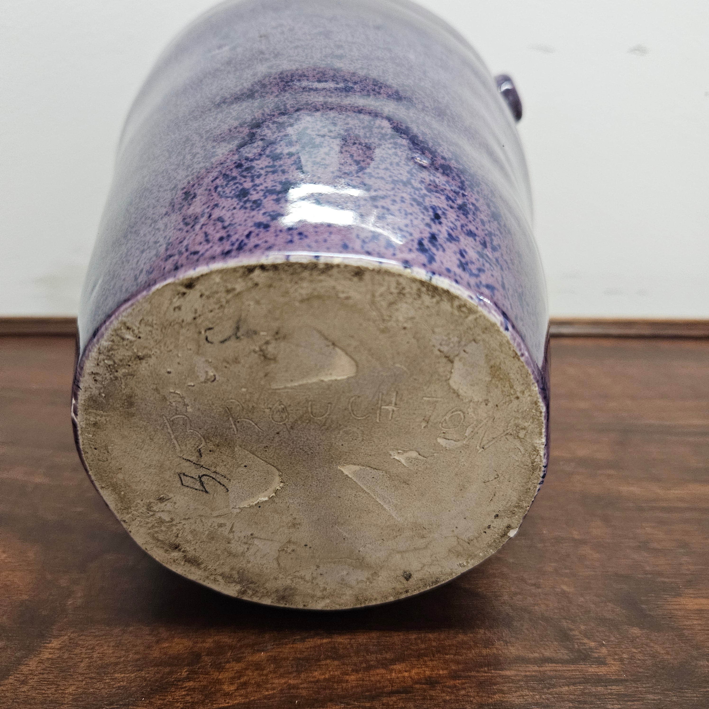 Vintage Stoneware Art Pottery Vase Signed To Base | Antique & Vintage | Moonee Ponds Antiques | Australia Wide Delivery