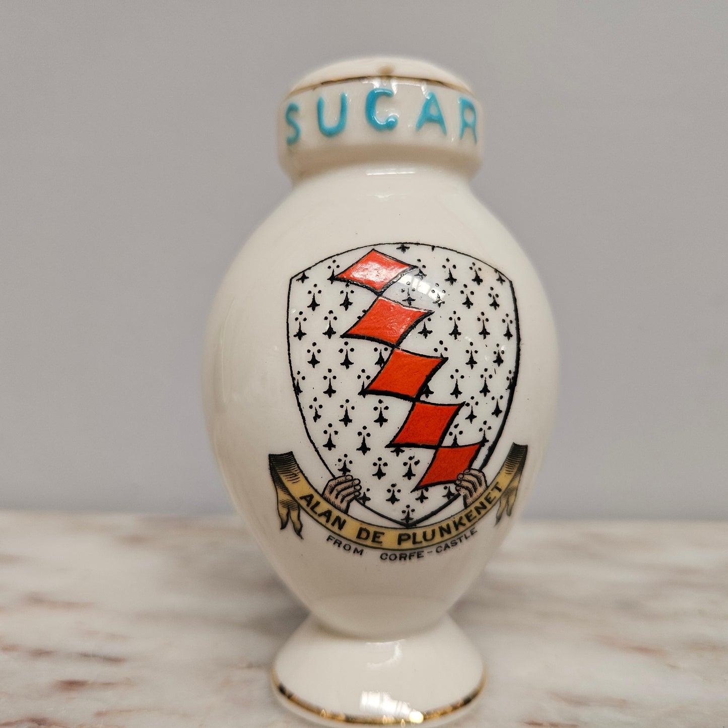 Goss Crested China Ware Sugar Sifter