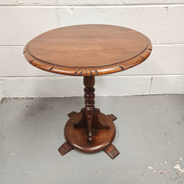 Charming Cedar Side Table