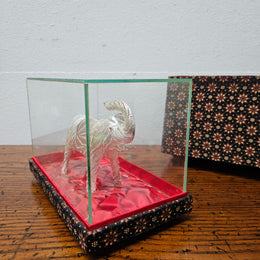 Vintage Elephant Statue in Orig. Box