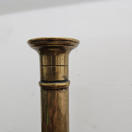 Antique Chamberstick Brass Candle Holder
