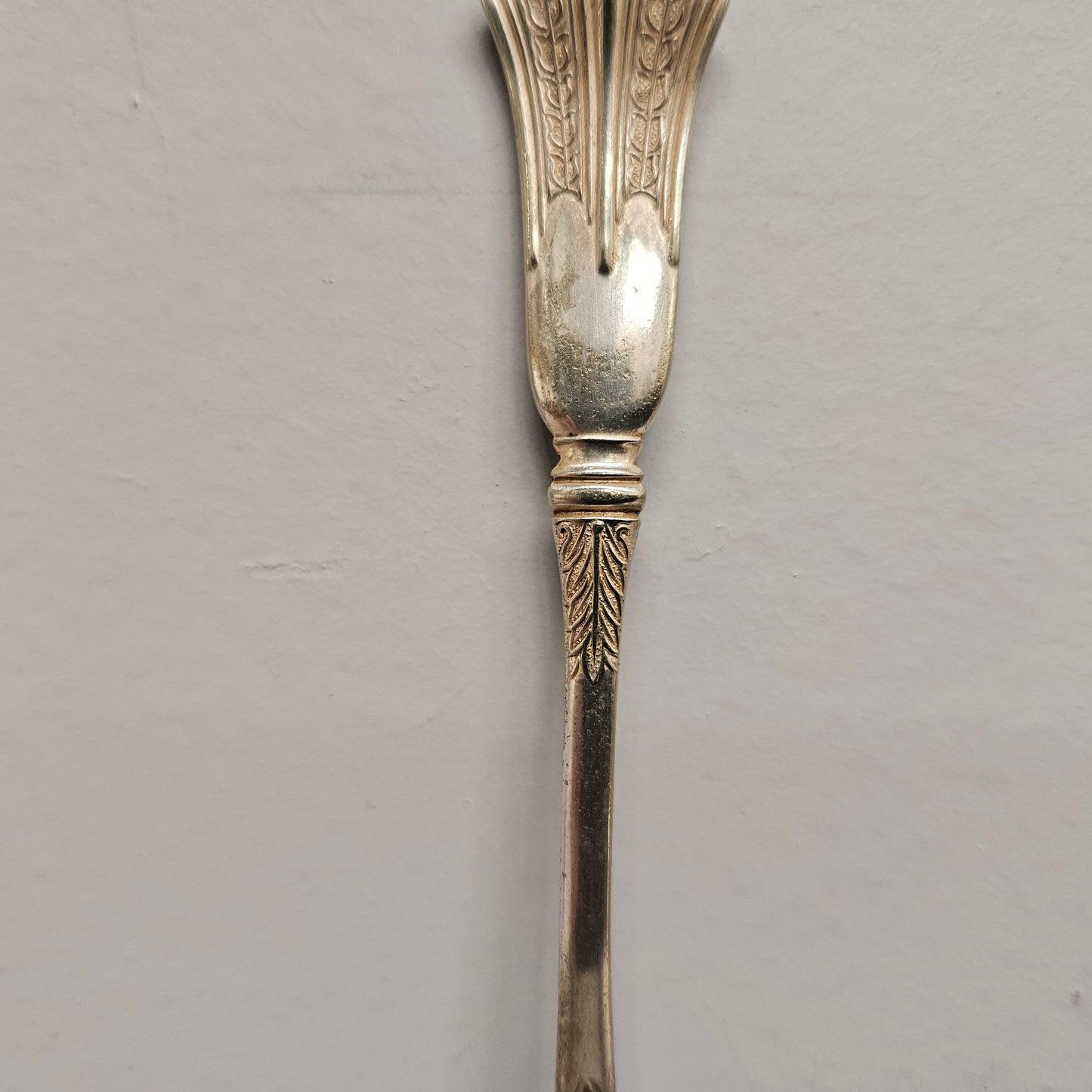 Victorian English Silver Plated Berry Spoon