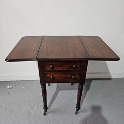 Latest Georgian Work Sewing Table | Antique & Vintage | Moonee Ponds Antiques | Australia Wide Delivery