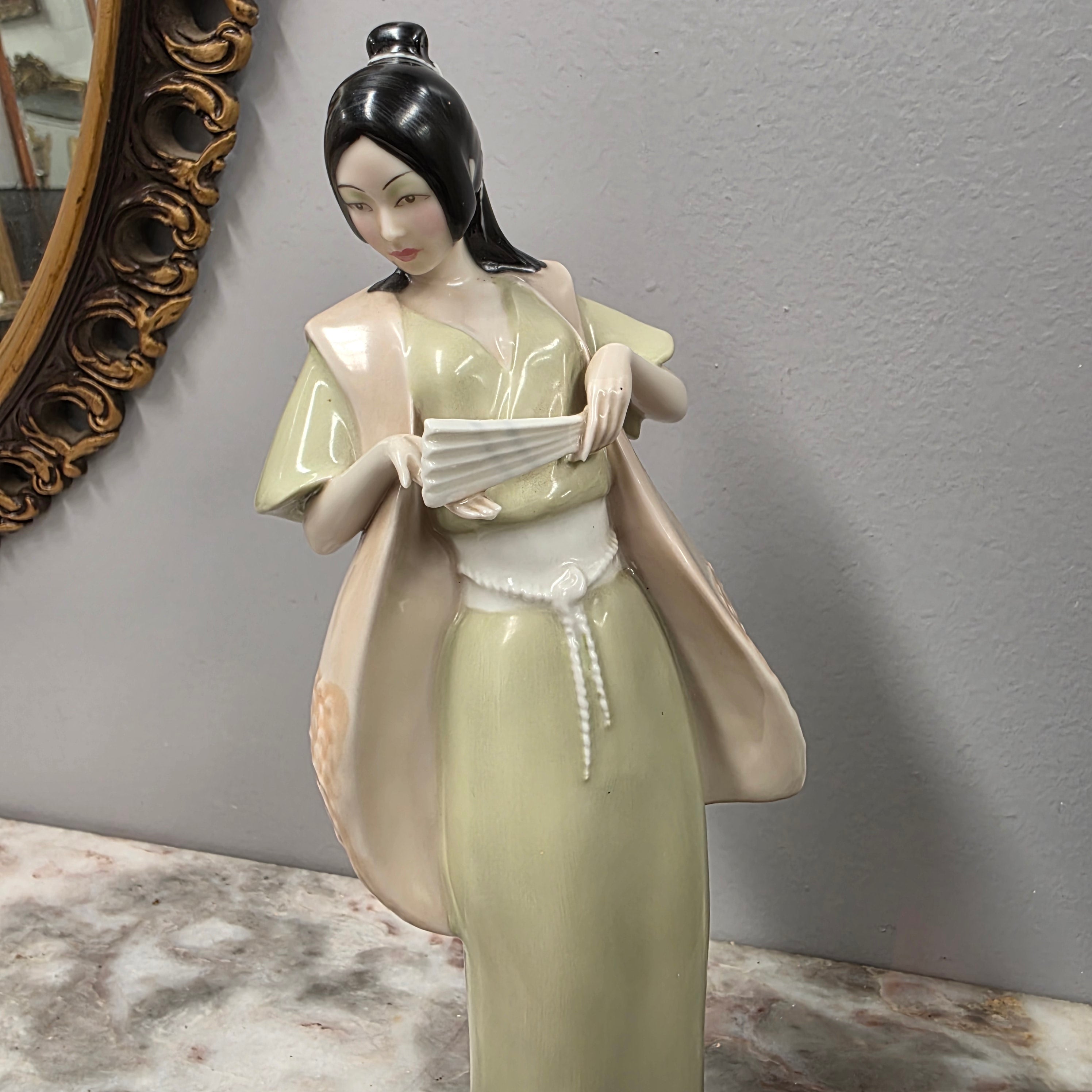 Elegant Vintage Figurine By "Royal Doulton - Cherry Blossom" Reflections Series | Antique & Vintage | Moonee Ponds Antiques | Australia Wide