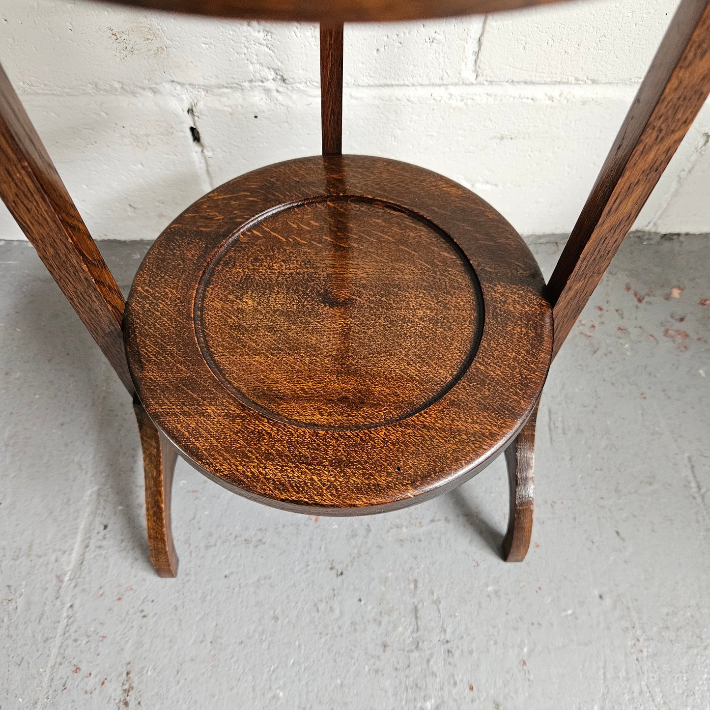 3 Tier Foldable Mahogany Cake Stand