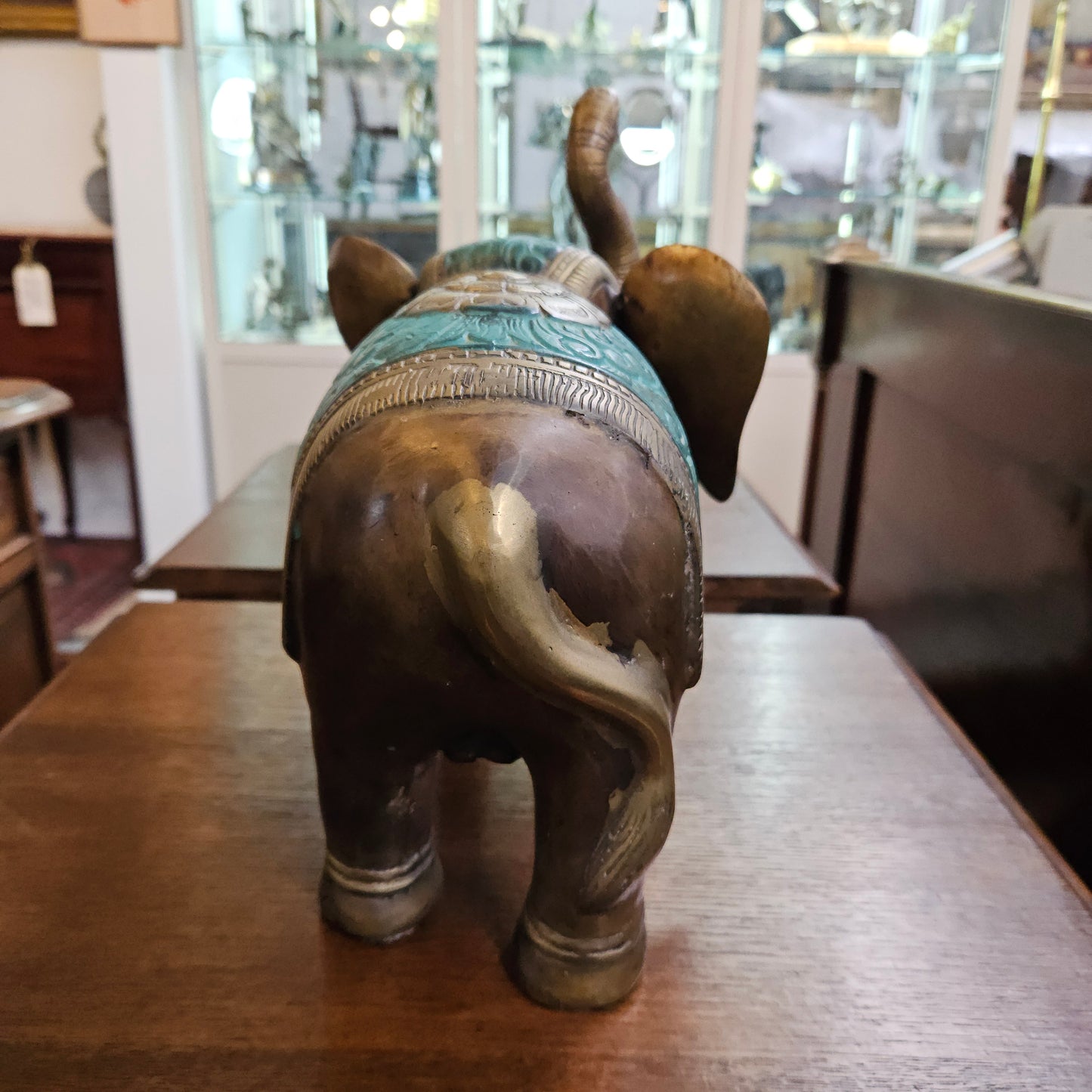 Vintage Brass Elephant Figure