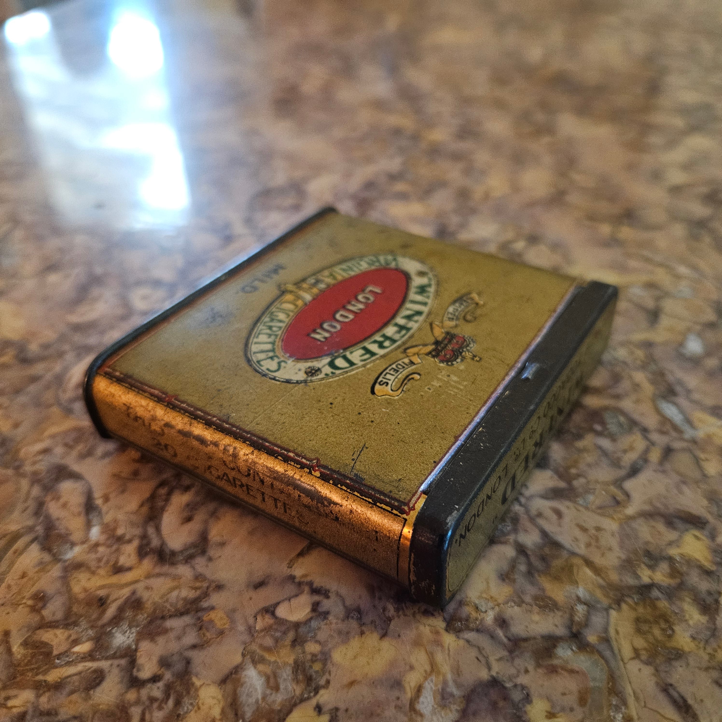 Vintage "Winifred" Cigarette Tin | Antique & Vintage | Moonee Ponds Antiques | Australia Wide
