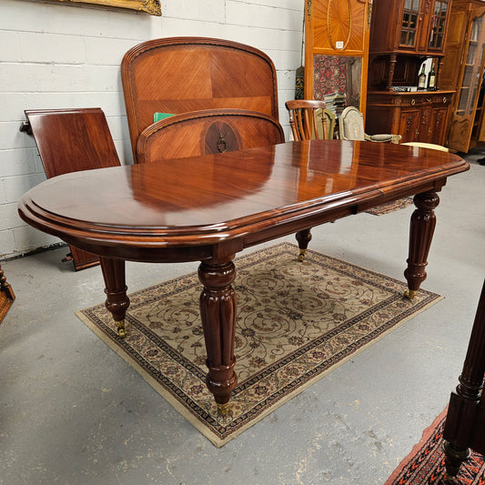 1980's Mahogany Reproduction Extension Table