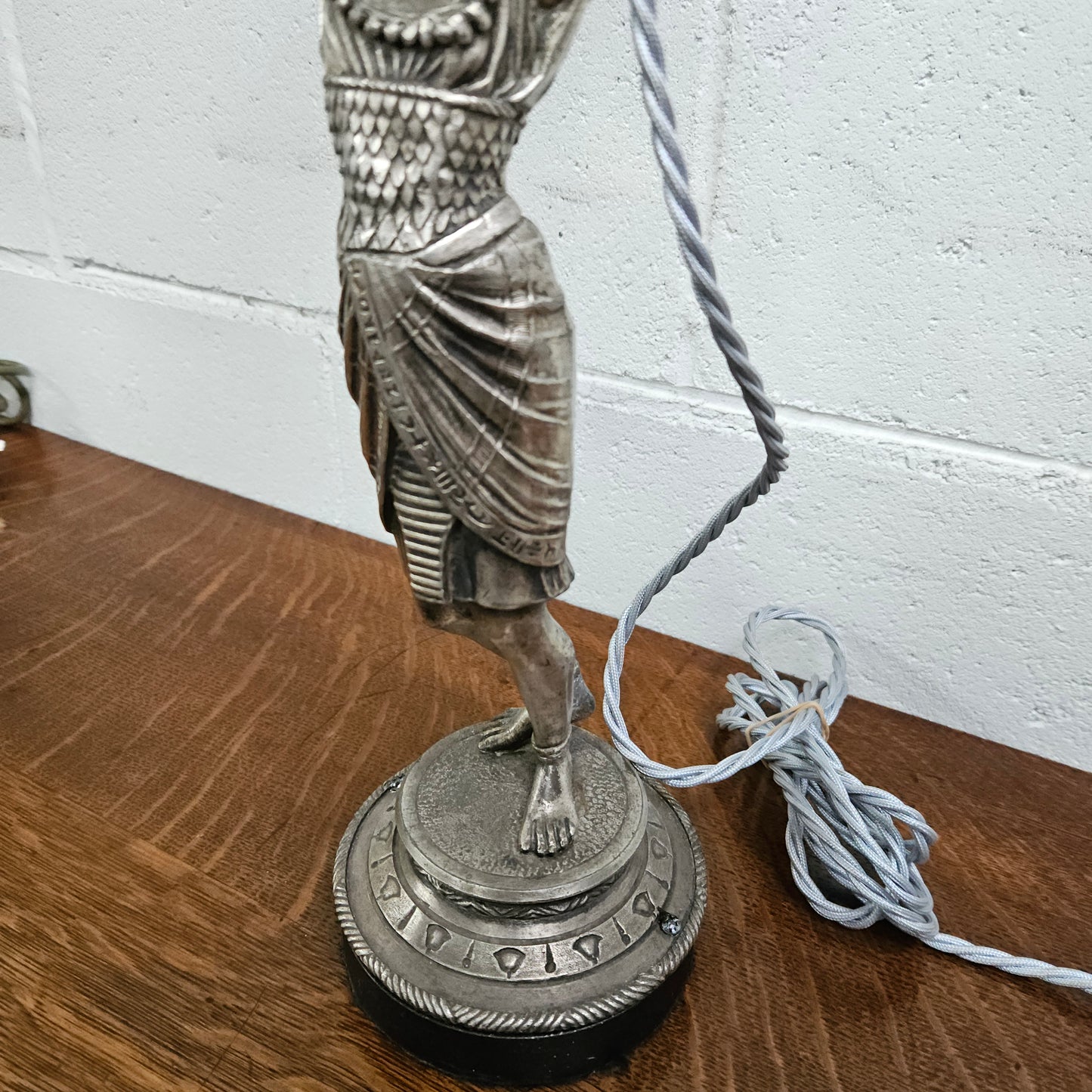 Rare Art Deco Egyptian Revival Lamp