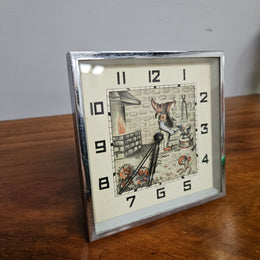 Vintage Gnome Novelty Desk Clock