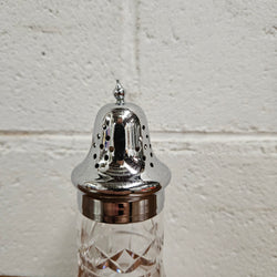 Vintage Stuart Crystal Sugar Castor, Shaker, Sifter | Antique & Vintage | Moonee Ponds Antiques | Australia Wide Delivery