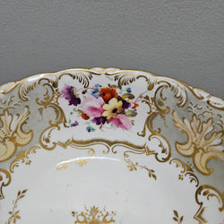Pretty Early Victorian Hand Painted Bristol Bowl | Antique & Vintage | Moonee Ponds Antiques | Australia Wide Delivery