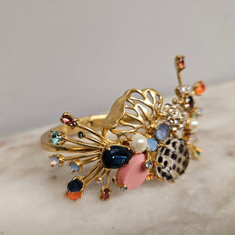 Stunning "Mimco" Hinged Decorative Bangle