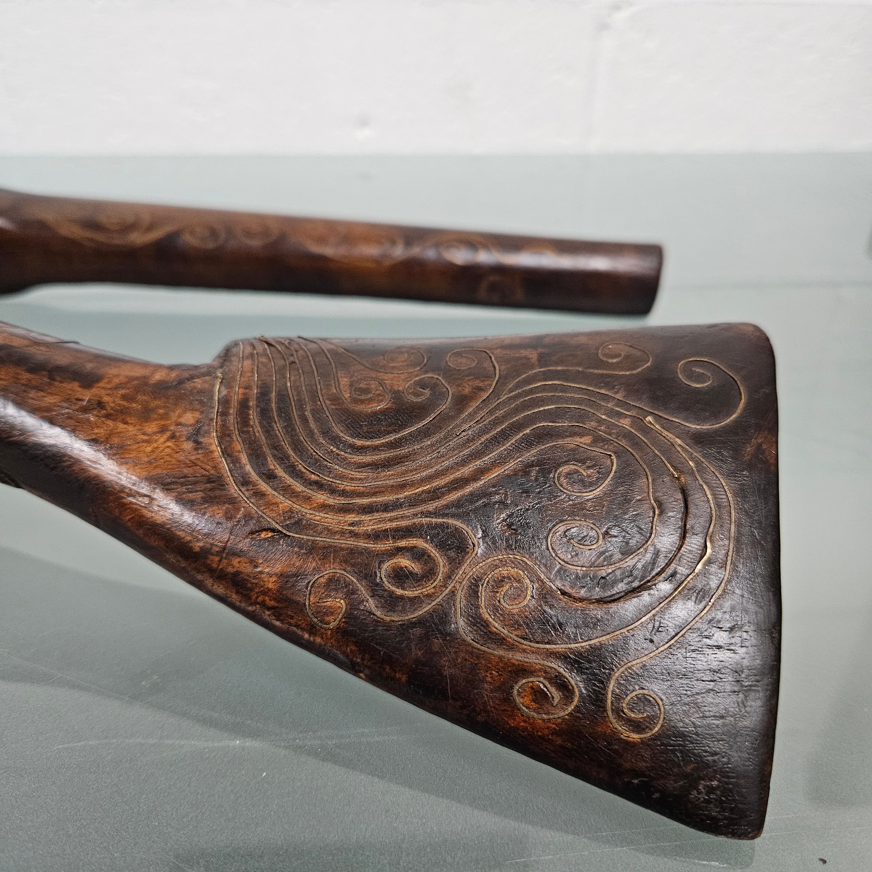 Pair Antique Blunderbuss Percussion Cap Style Pistols | Antique & Vintage | Moonee Ponds Antiques | Australia Wide Delivery