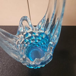Interesting Vintage Art Glass Basket Vase | Antique & Vintage | Moonee Ponds Antiques | Australia Wide Delivery