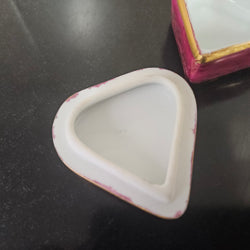 Limoges Trinket Heart Shape Box | Antique & Vintage | Moonee Ponds Antiques | Australia Wide Delivery
