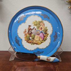 Vintage Meissner Limoges Cake Plate & Knife Set | Antique & Vintage | Moonee Ponds Antiques | Australia Wide Delivery