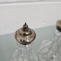 Antique Pair Of Cut Glass Bottles | Antique & Vintage | Moonee Ponds Antiques | Australia Wide Delivery