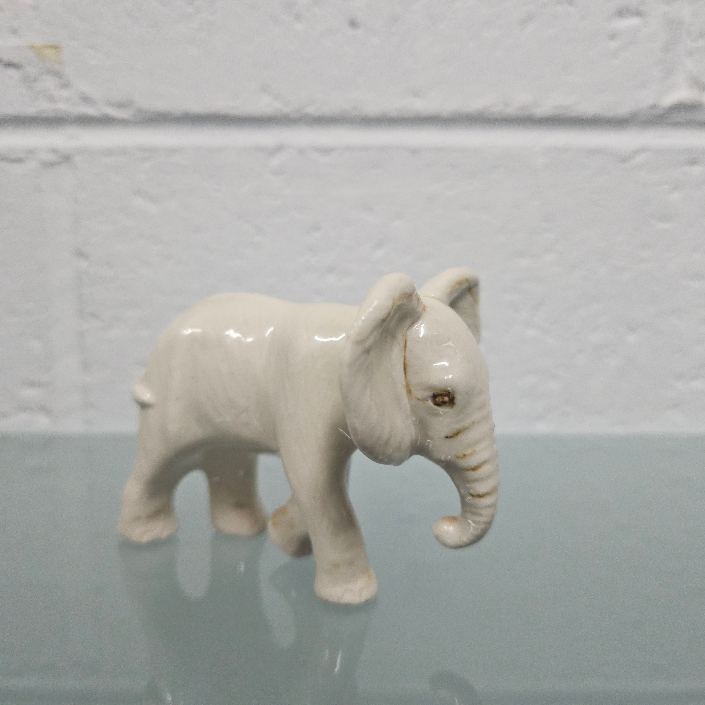 Signed Pottery Elephant | Antique & Vintage | Moonee Ponds Antiques | Australia Wide Delivery