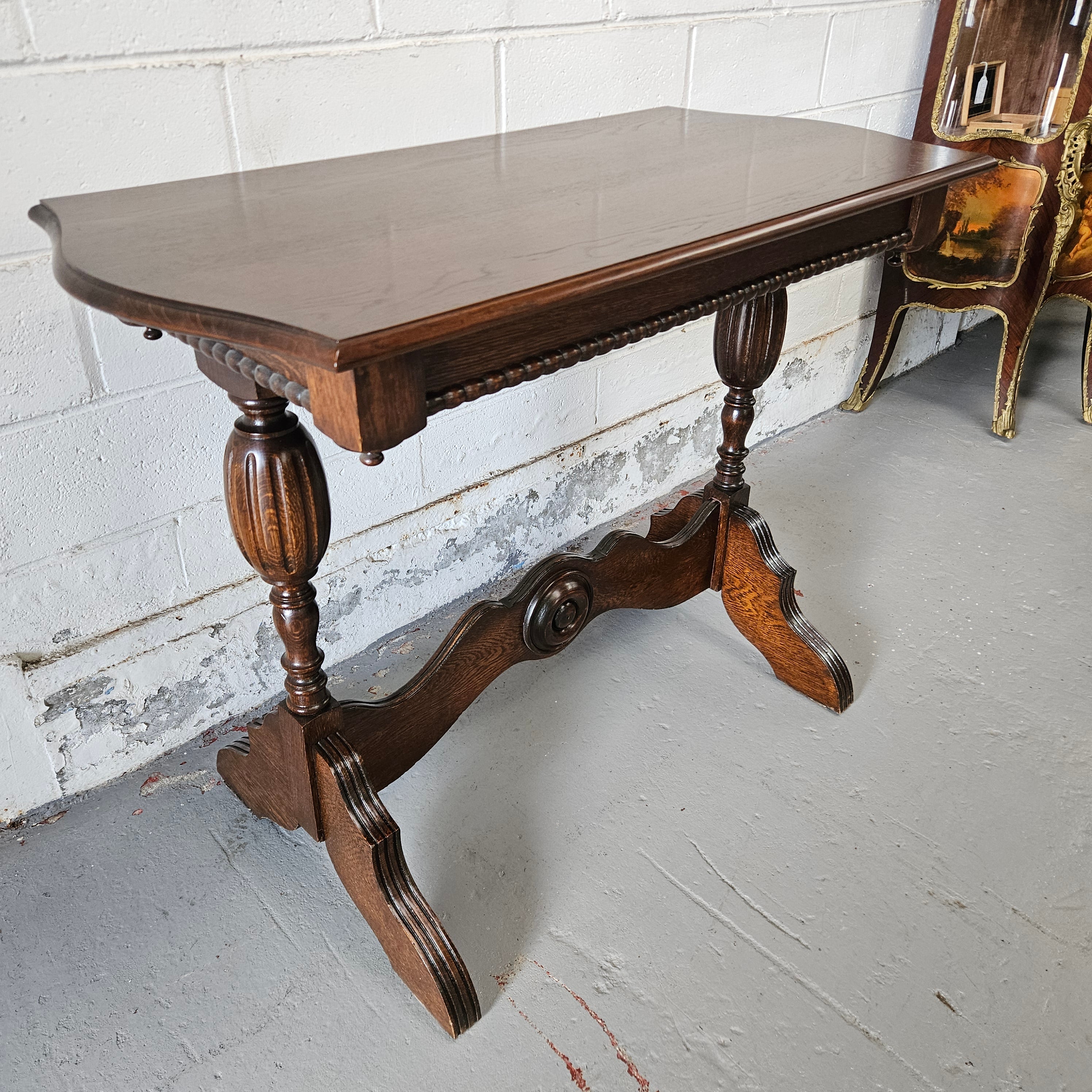 Tudor Style Oak Occasional Table | Antique & Vintage | Moonee Ponds Antiques | Australia Wide