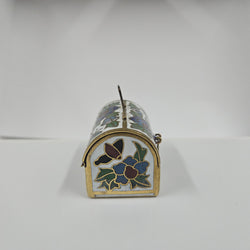 Vintage Cloisonné Treasure Box With Thimble | Antique & Vintage | Moonee Ponds Antiques | Australia Wide Delivery