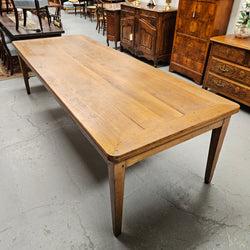 Early 2.8 Meter Tasmanin Huon Pine Farmhouse Dining Table | Antique & Vintage | Moonee Ponds Antiques | Australia Wide Delivery