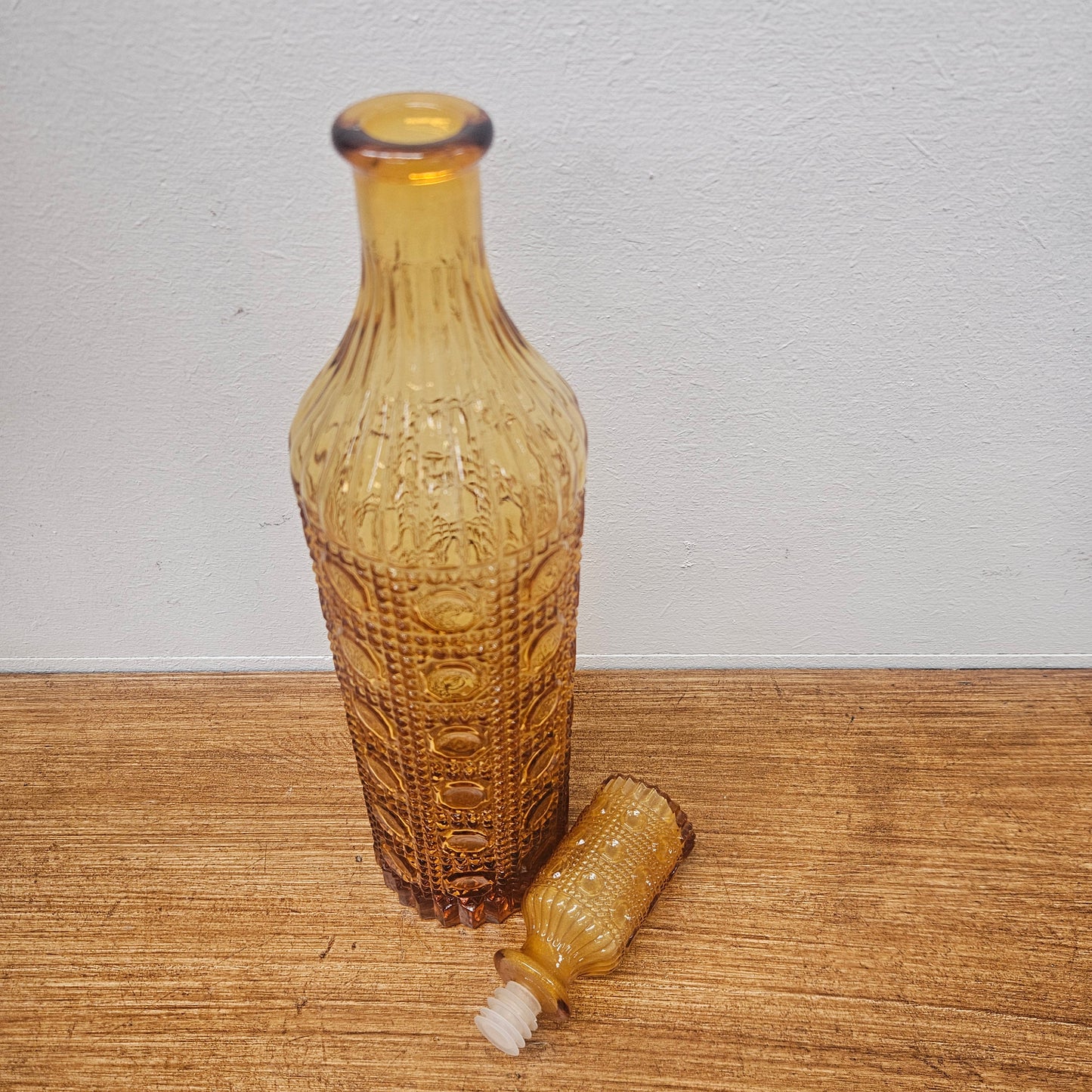 Vintage Empoli Genie Glass Bottle