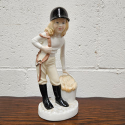 Coalport English 'Feeding Time' Figurine | Antique & Vintage | Moonee Ponds Antiques | Australia Wide Delivery