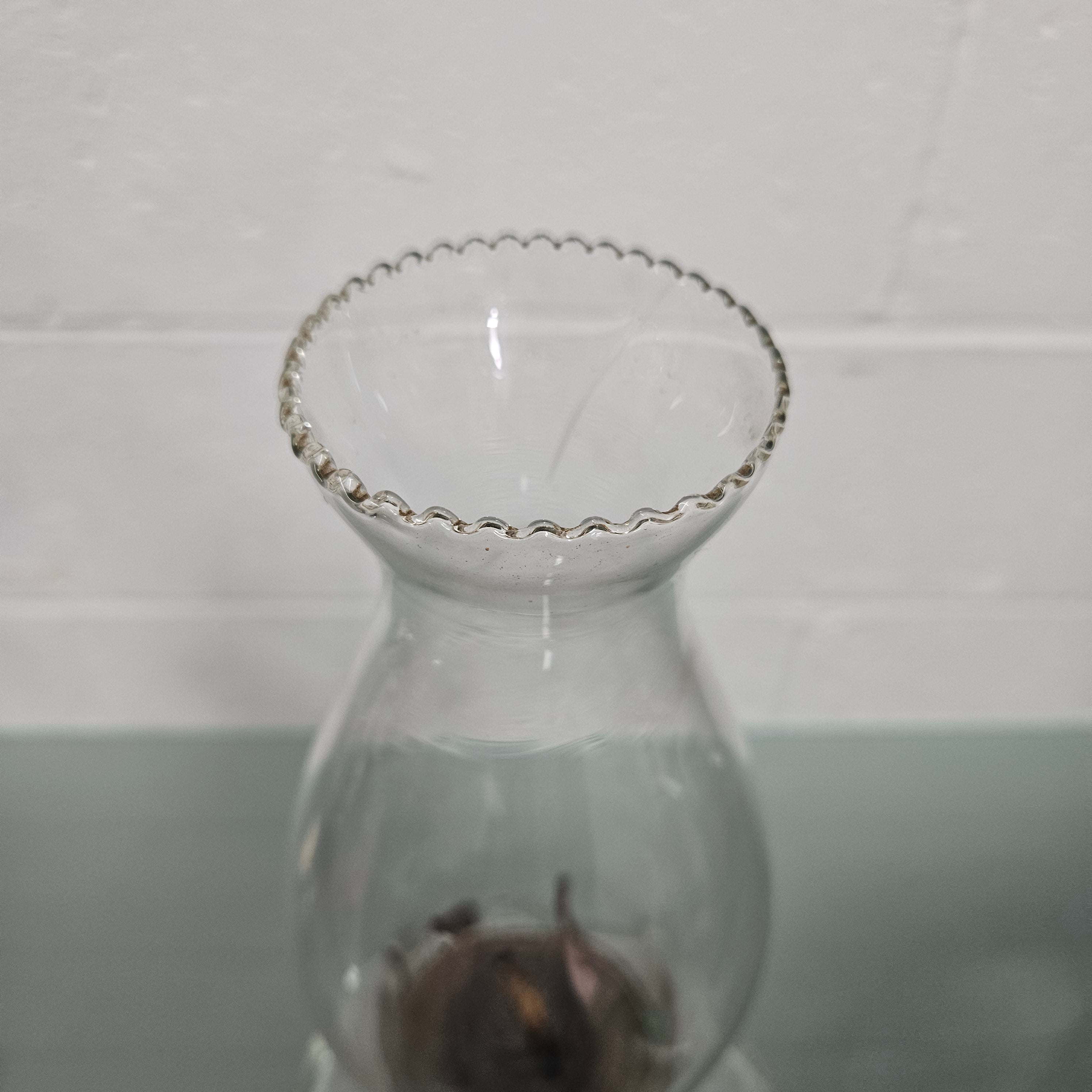 Antique Clear Glass Kero Lamp | Antique & Vintage | Moonee Ponds Antiques | Australia Wide Delivery