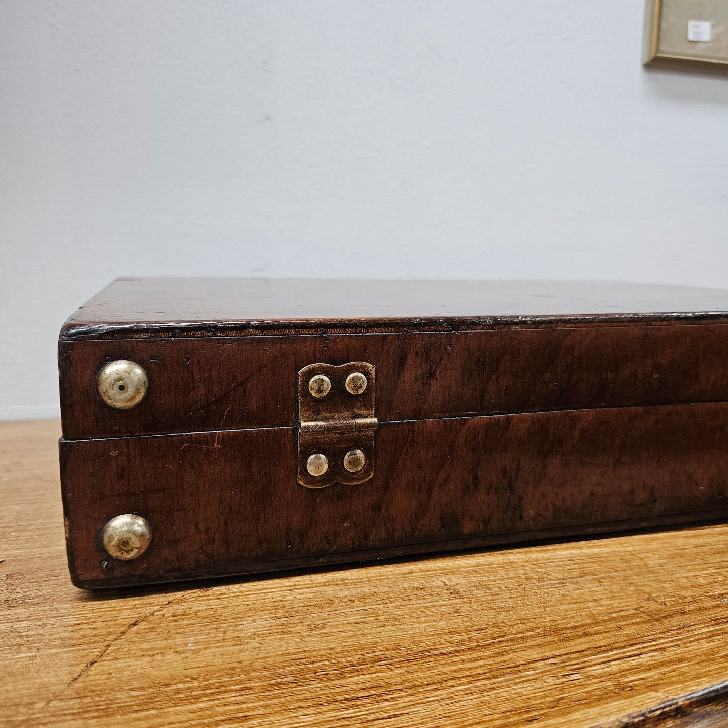 Vintage Wooden Suitcase