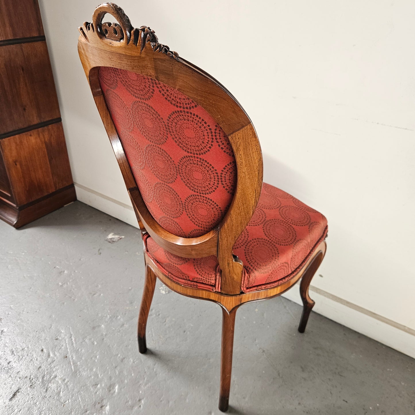 Decorative Victorian  Upholstered  Chair