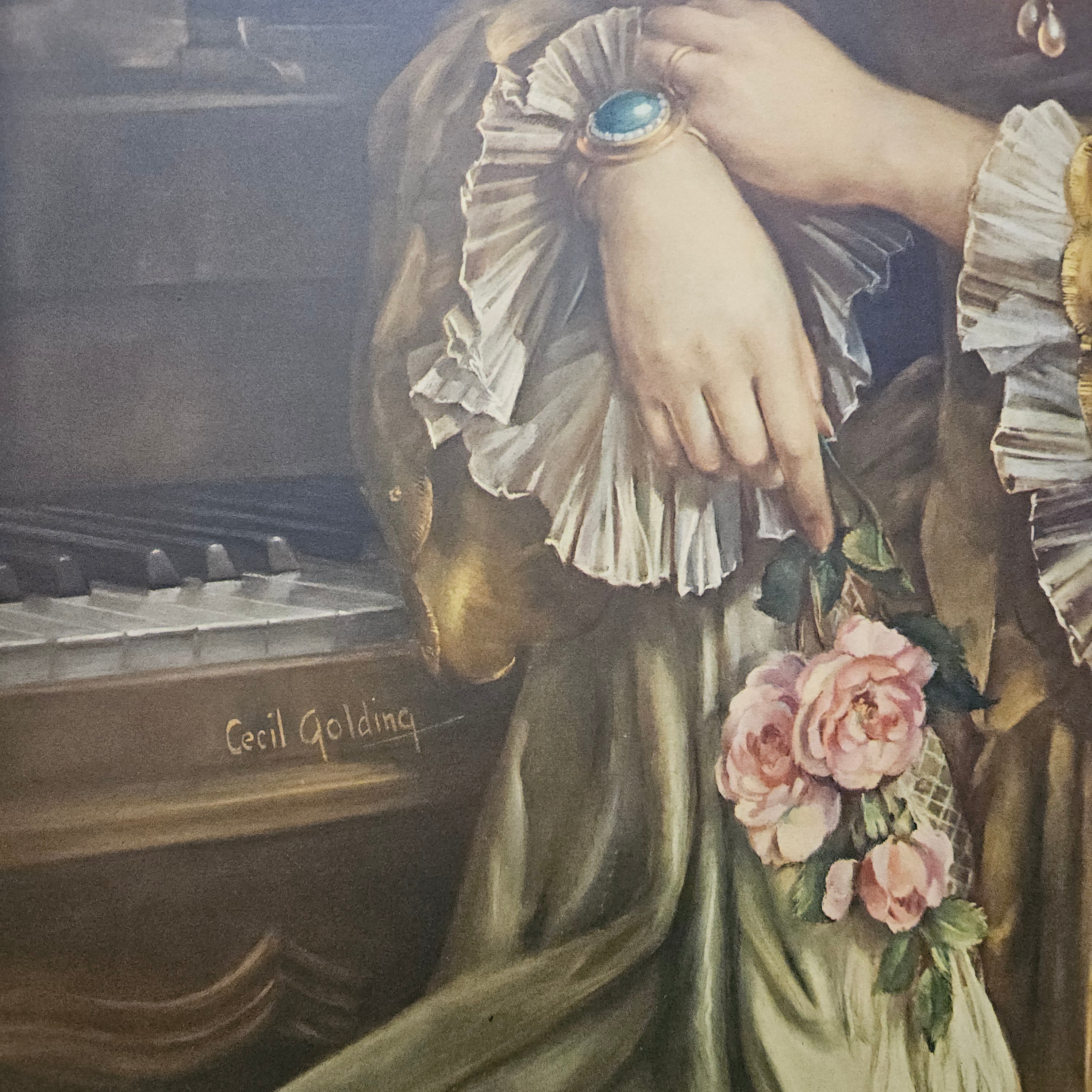 Decorative Cecil Golding Framed Print | Antique & Vintage | Moonee Ponds Antiques | Australia Wide Delivery