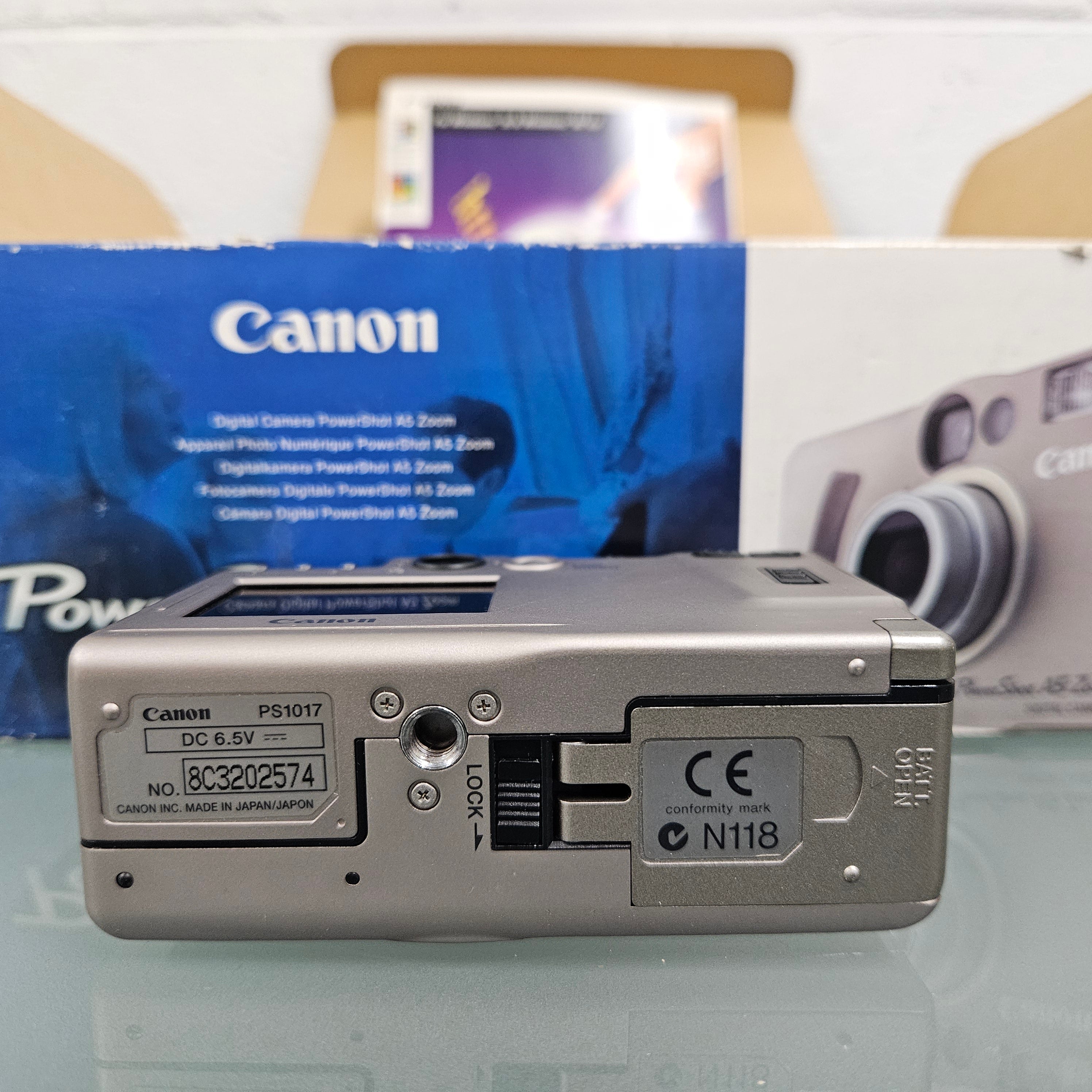 Vintage Canon A5 Power Shot 200M Camera | Antique & Vintage | Moonee Ponds Antiques | Australia Wide Delivery